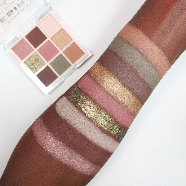 Revolution Ultimate Desire Shadow Palette Stripped Khaki