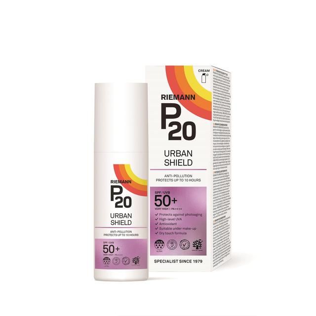 Riemann P20 Urban Shield Face SPF 50+ Sun Cream 50g