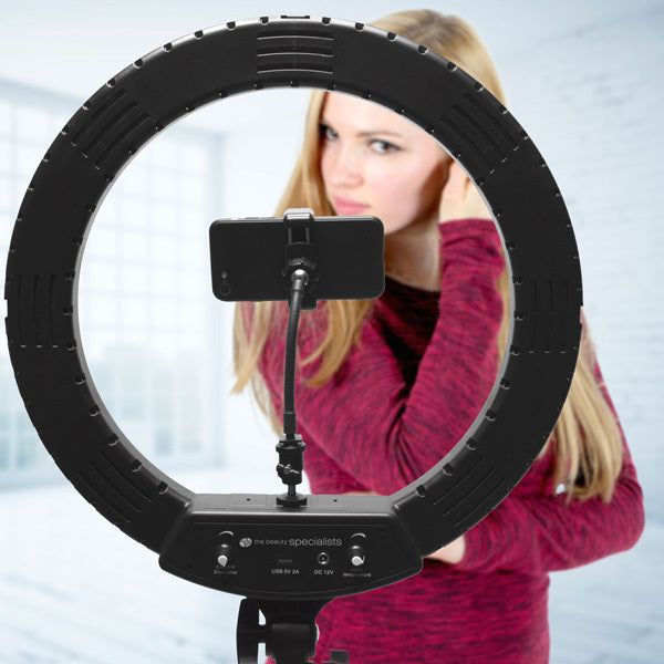Rio Professional Makeup & Vlogging Dimmable LED Ring Light