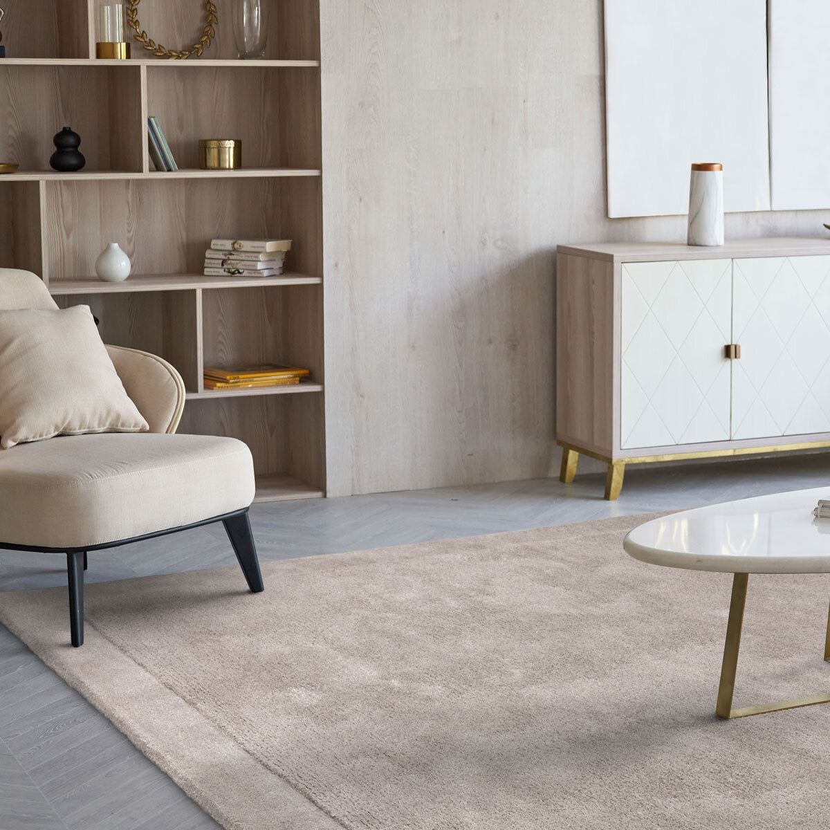 Rise Silver Rug, in 2 Sizes