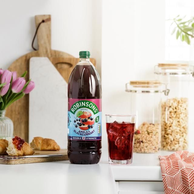 Robinsons Double Strength Apple & Blackcurrant Squash   1.75L