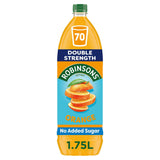 Robinsons Double Strength No Added Sugar Squash Orange 1.75L