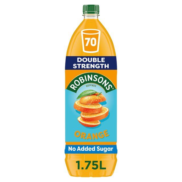 Robinsons Double Strength Orange Squash   1.75L