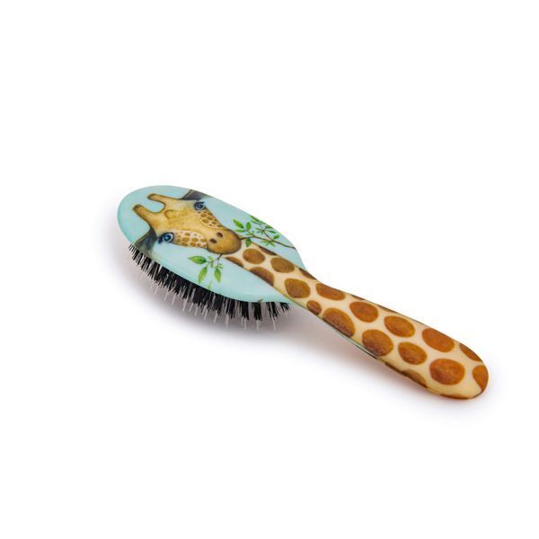 Rock & Ruddle Giraffe Small Mix Bristle Hairbrush