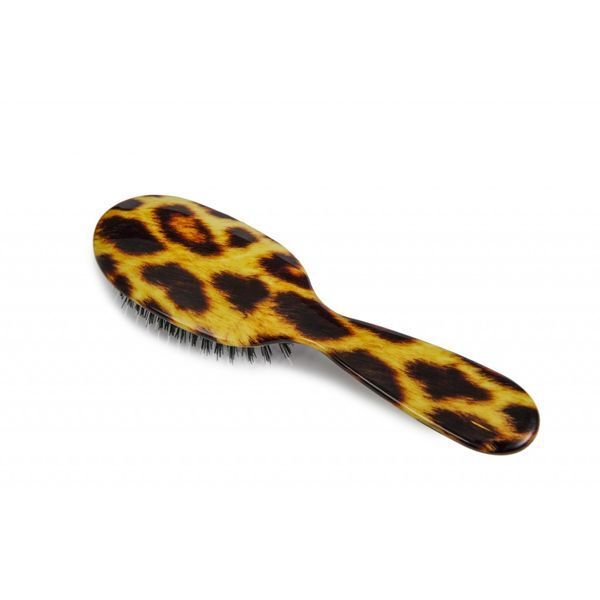 Rock & Ruddle Leopard Print Small Baby Bristle Hairbrush