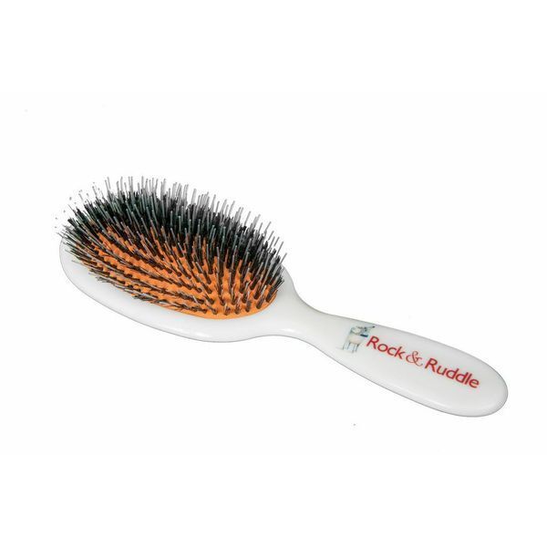Rock & Ruddle Miss Daisy Flag Large Pure Bristle Hairbrush