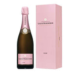 Louis Roederer Vintage Rosé Champagne 75cl gift box, imported from the UK