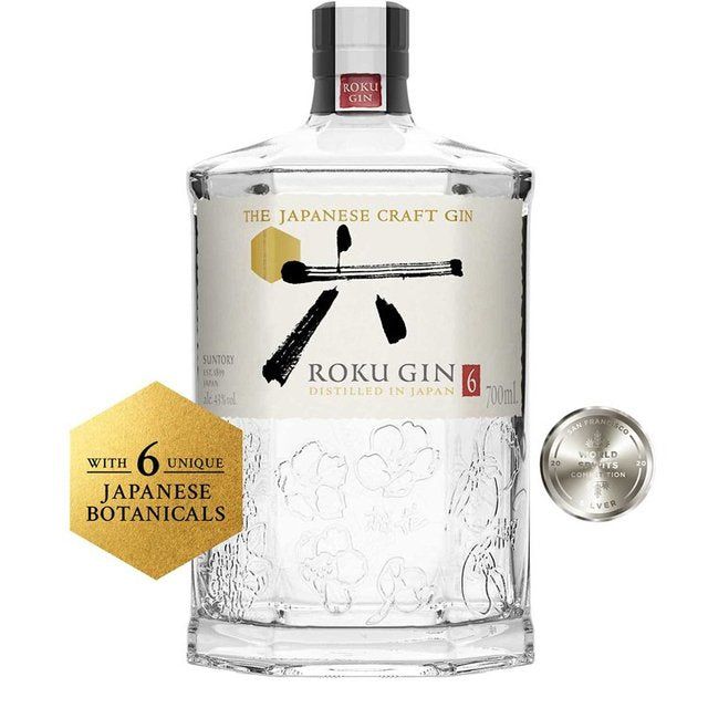 Roku Suntory Japanese Craft Gin   70cl