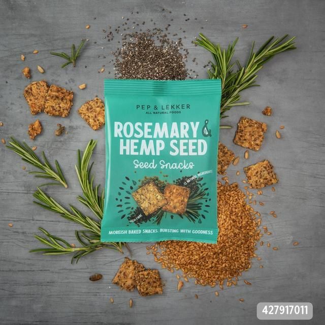 Rosemary Baked Seed Prebiotic Snack Bites 30g