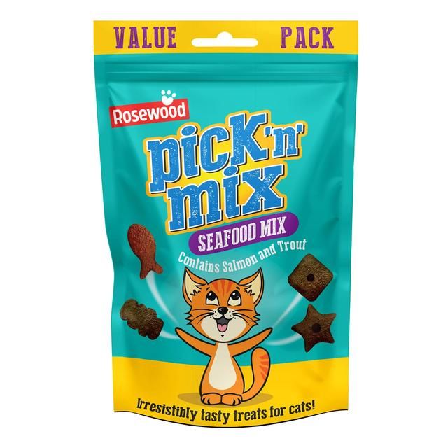 Rosewood Pick n Mix Cat Treats Seafood 180g