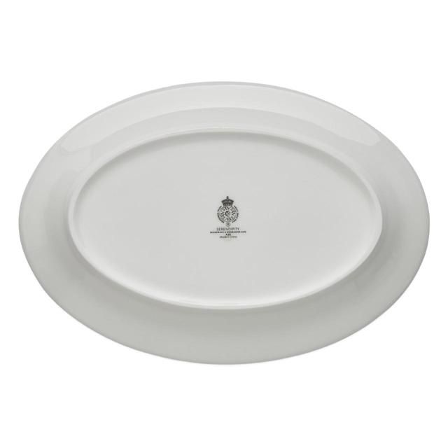 Royal Worcester Serendipity White Oval Platter