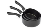 Russell Hobbs Diamond Stone 5 Piece Aluminium Saucepan Set