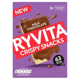 Ryvita Crispy Snacks Milk Chocolate Snack Packs 3 x 26g