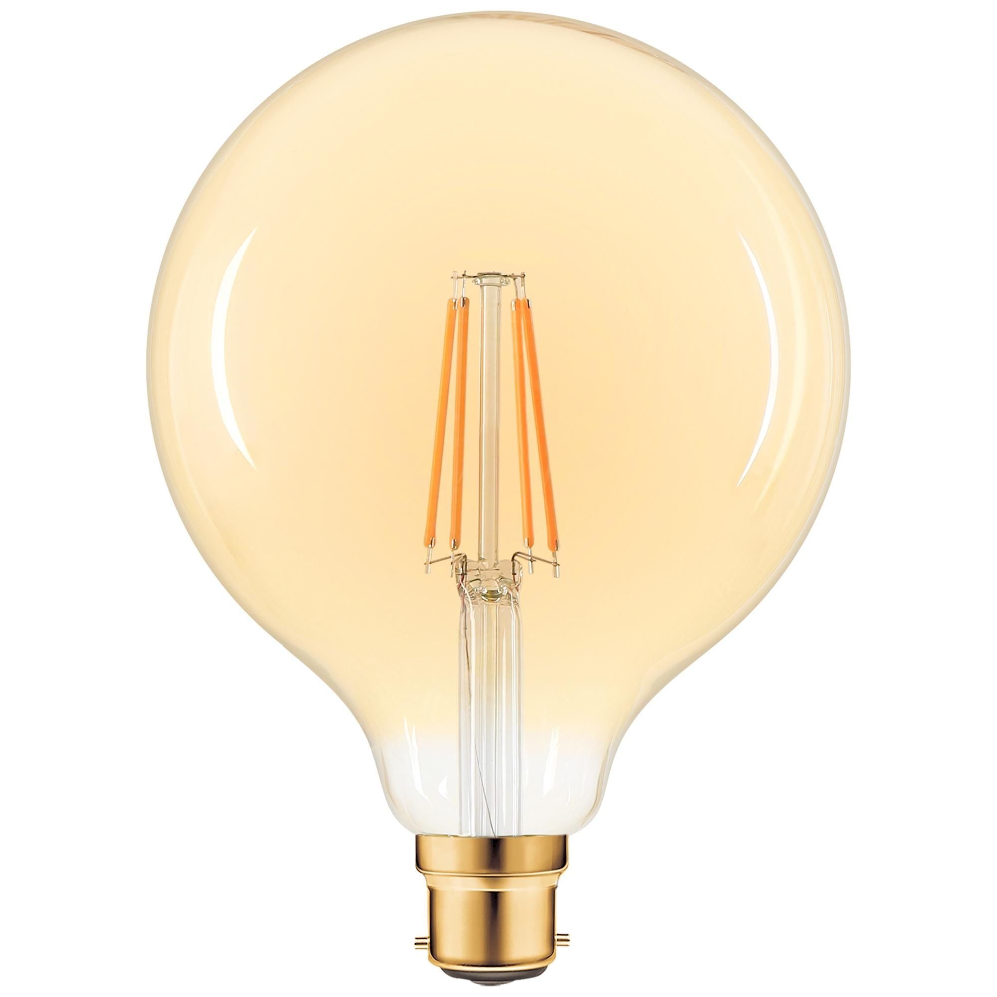 Sainsbury's Home Filament G125 Globe 3.6W BC Light Bulb
