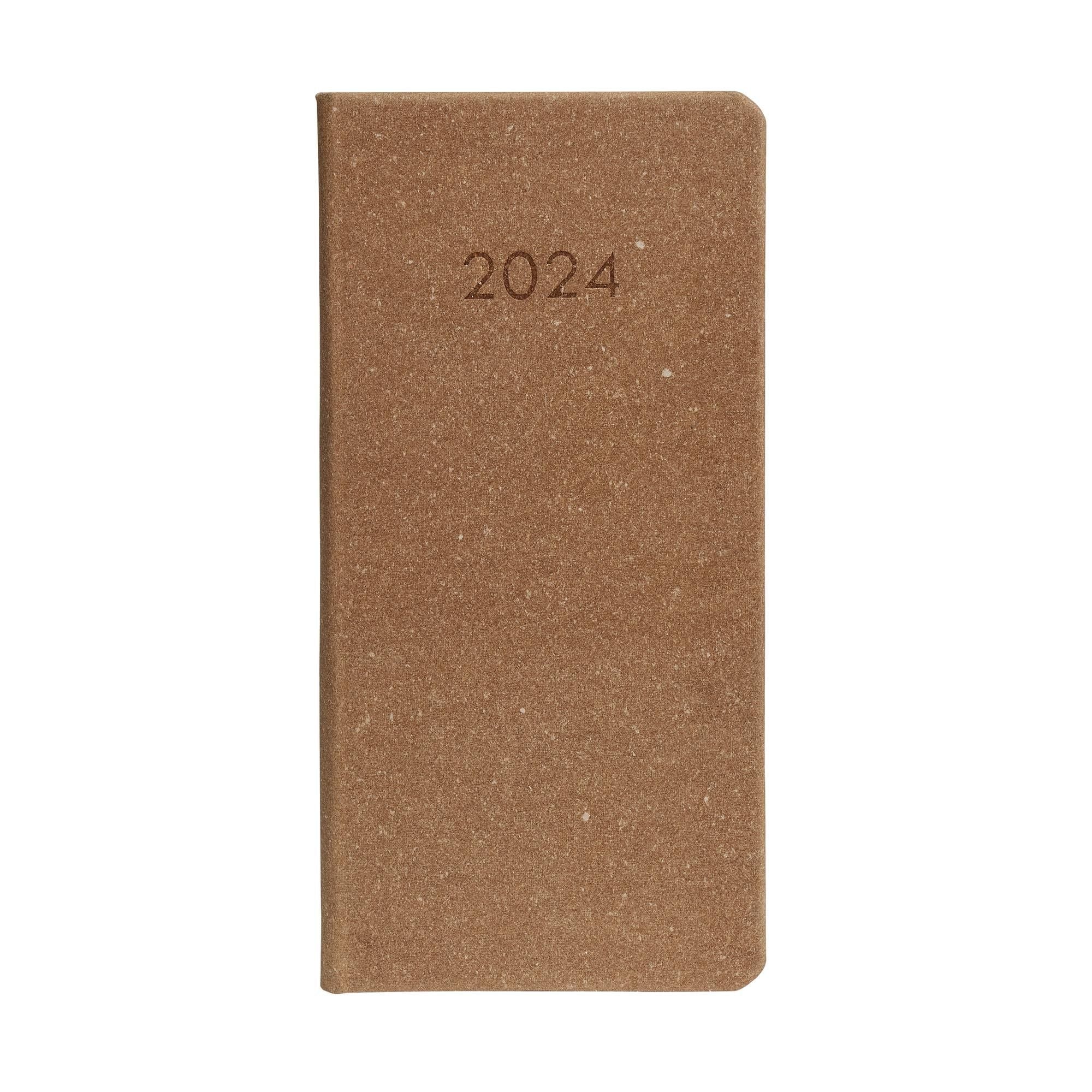 Sainsbury's Home Slim Recycled Leather Diary
