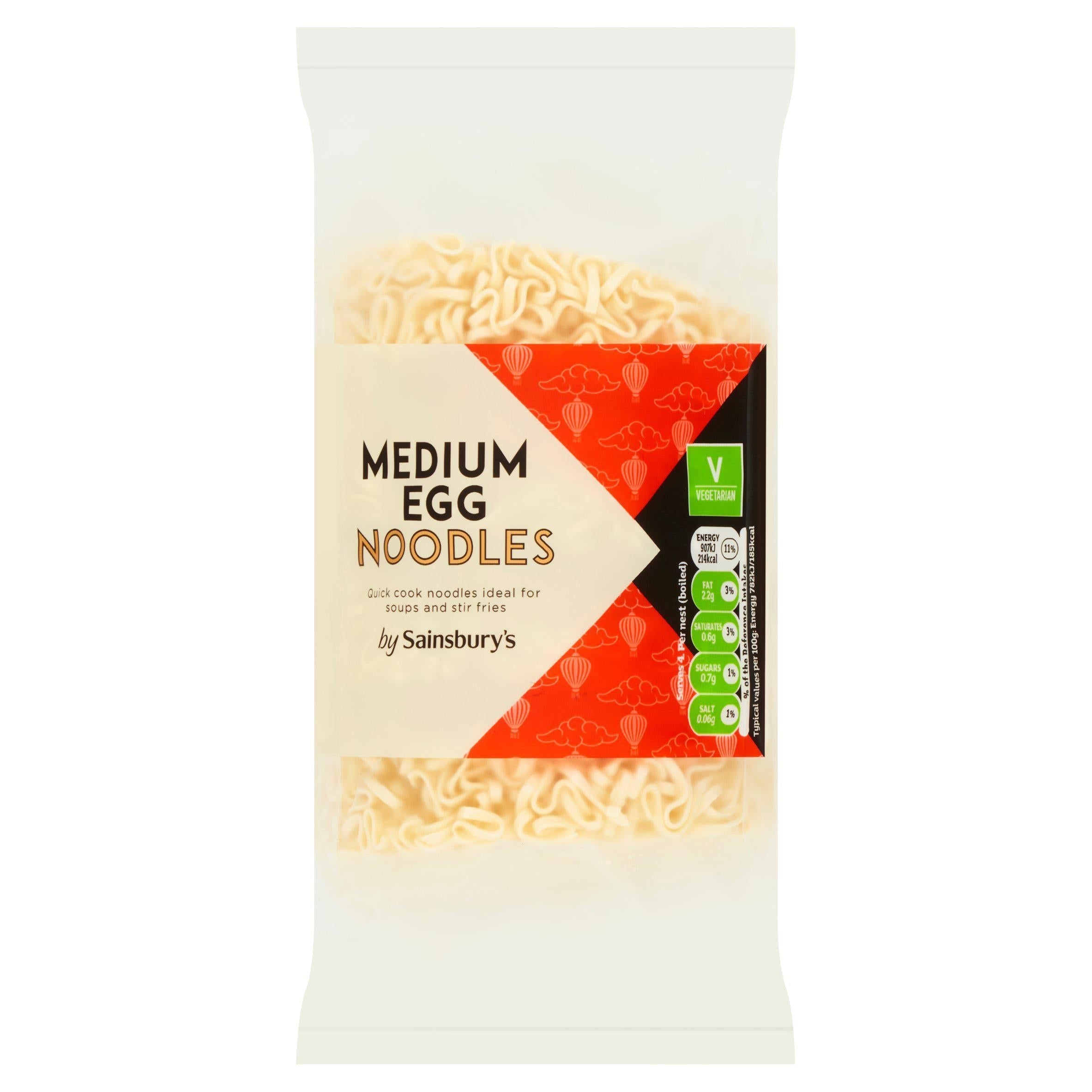 Sainsbury's Medium Noodles 250g