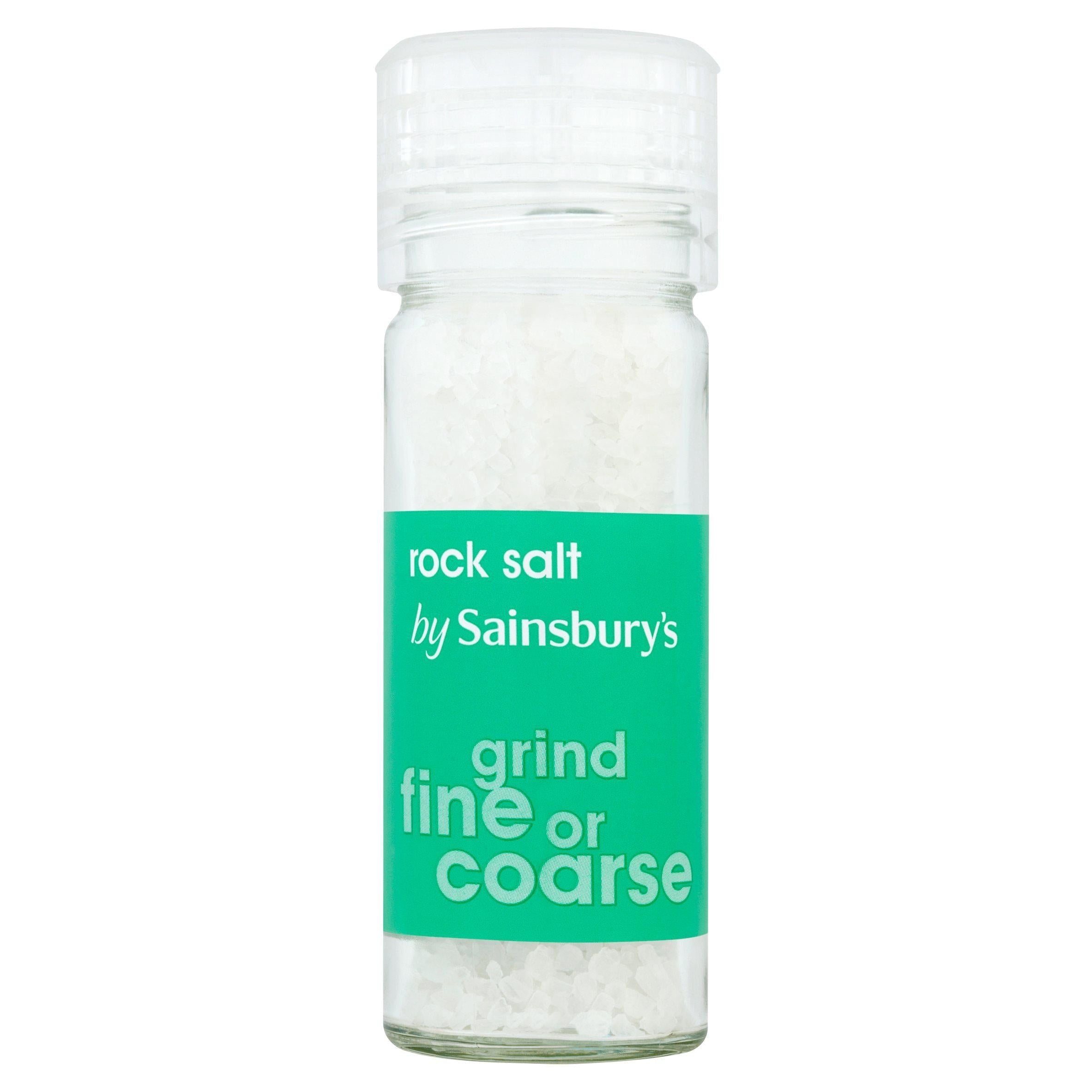 Sainsbury's Rock Salt Grinder 100g