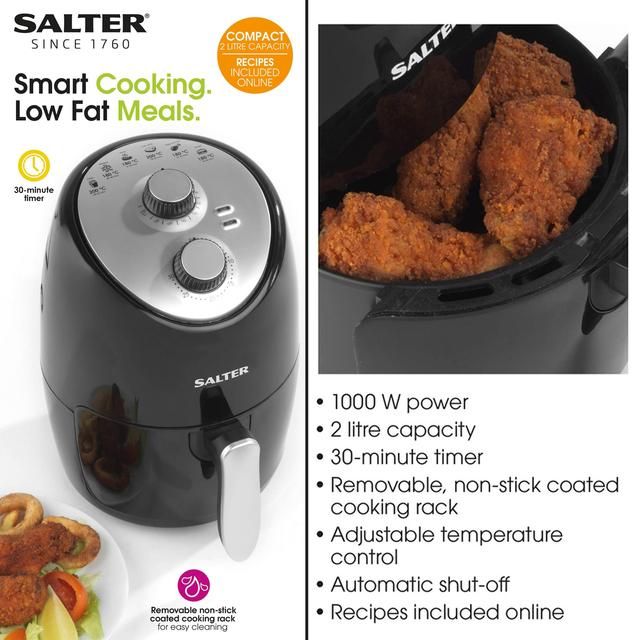 Salter 2L Compact Air Fryer