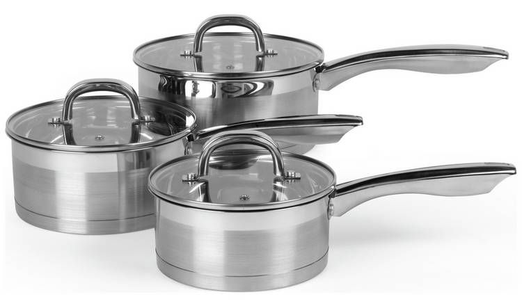 Salter Timeless Collection 3 Piece Pan Set