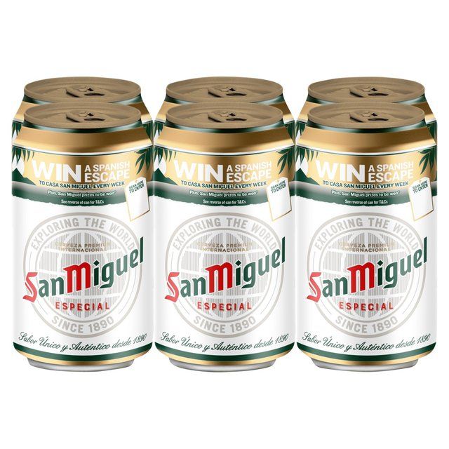 San Miguel Especial Premium Lager 6 x 330ml