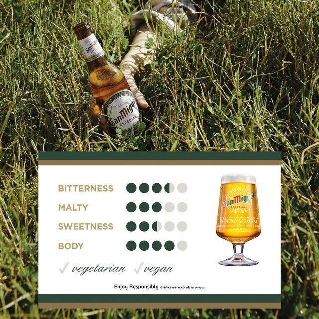 San Miguel Premium Lager Beer Bottles 4 x 330ml