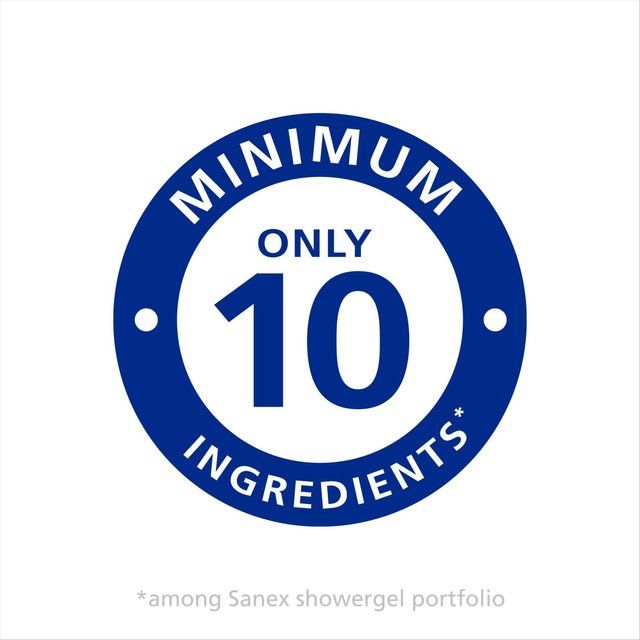 Sanex Zero % Sensitive Skin Shower Gel 225ml