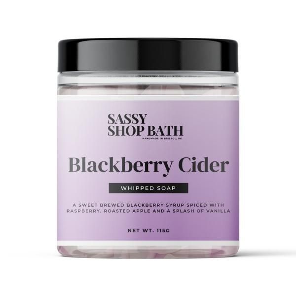 Sassy Shop Wax Blackberry Cider Whipped Soap 115g