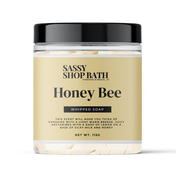 Sassy Shop Wax Honey Bee Whipped Soap 115g
