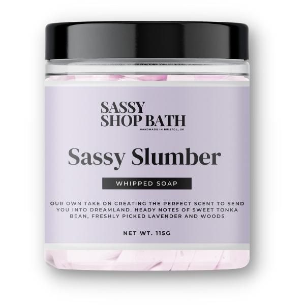 Sassy Shop Wax  Sassy Slumber Whipped Soap 115g