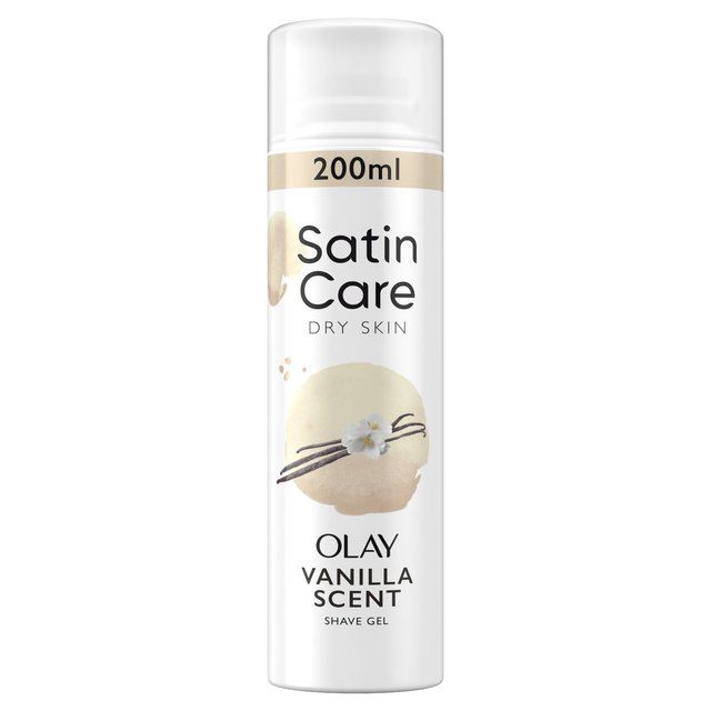 Satin Care Shave Gel Olay Vanilla Cashmere Dry Skin 200ml