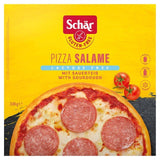 Schar Bonta Gluten Free Salami Pizza Thin & Crispy Frozen 330g