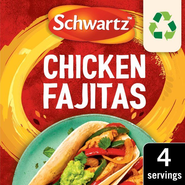 Schwartz Authentic Chicken Fajita Recipe Mix 35g