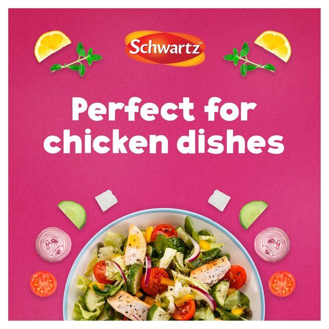 Schwartz Chicken Lemon & Thyme Seasoning   43g