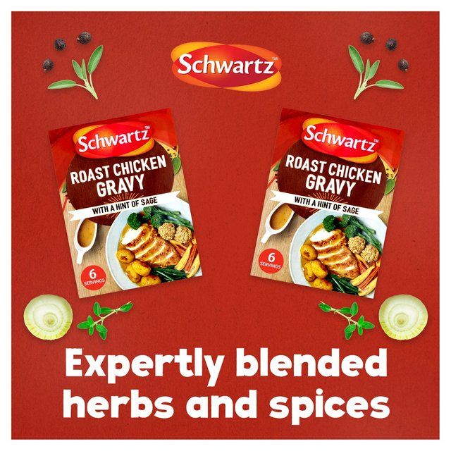 Schwartz Classic Roast Turkey Gravy Mix   25g