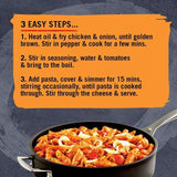 Schwartz One Pan Italian Cheesy Chicken & Garlic Pasta   32g