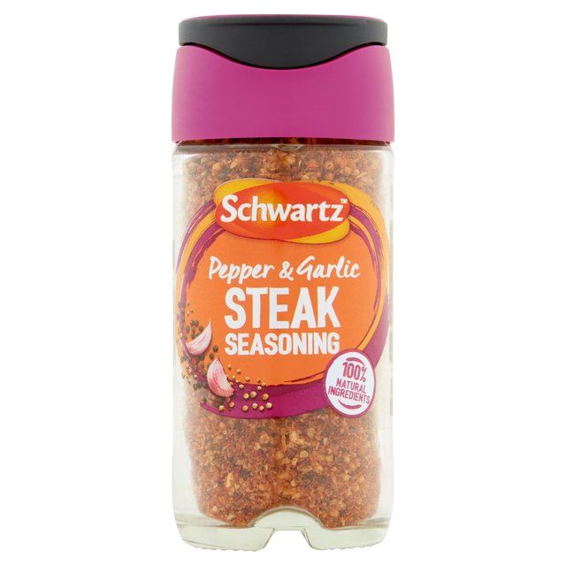 Schwartz Pepper & Garlic Steak Seasoning Jar   46g