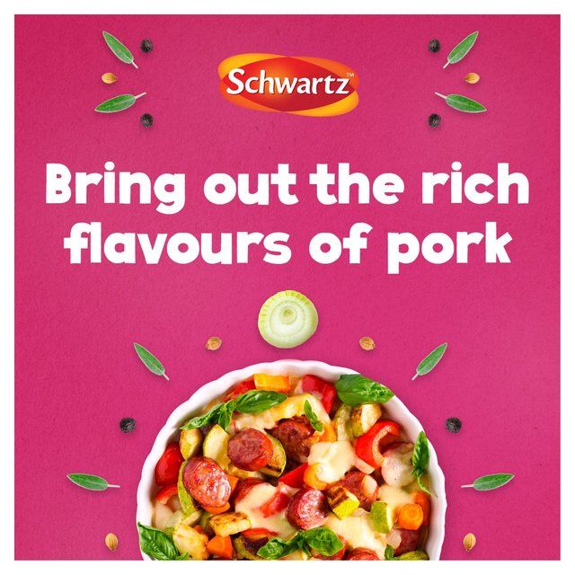 Schwartz Sage & Onion Pork Seasoning Jar   34g