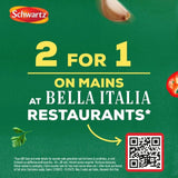 Schwartz X Bella Italia Gamberoni Garlic & Chilli Prawn Spaghetti 35g