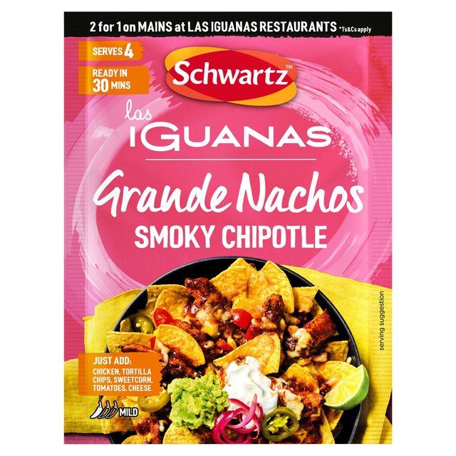 Schwartz x Las Iguanas Grande Nachos Smoky Chipotle 25g 25g