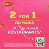 Schwartz x Las Iguanas Grande Nachos Smoky Chipotle 25g 25g