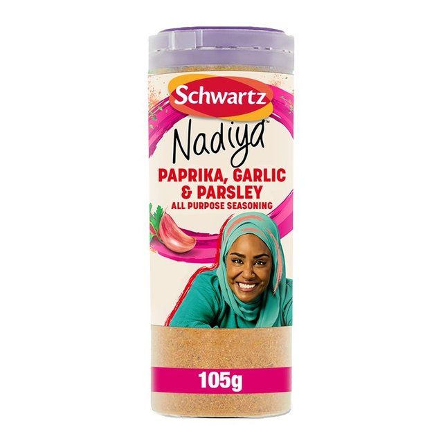 Schwartz x Nadiya Paprika Garlic & Parsley All Purpose Seasoning Drum    105g