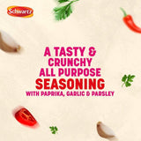 Schwartz x Nadiya Paprika Garlic & Parsley All Purpose Seasoning Drum    105g