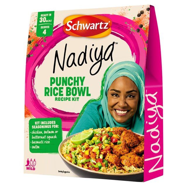Schwartz x Nadiya Punchy Rice Bowl Recipe Kit 65g