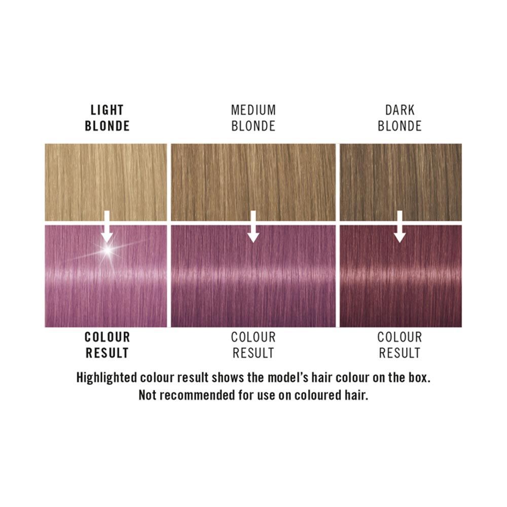 Schwarzkopf LIVE Lightener + Twist Mauve Kiss 105 Permanent Hair Dye