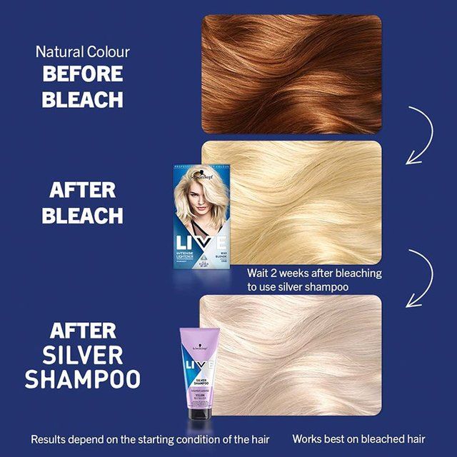 Schwarzkopf LIVE Silver Shampoo 200ml