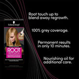 Schwarzkopf Root Kit Medium Blonde Permanent Hair Dye