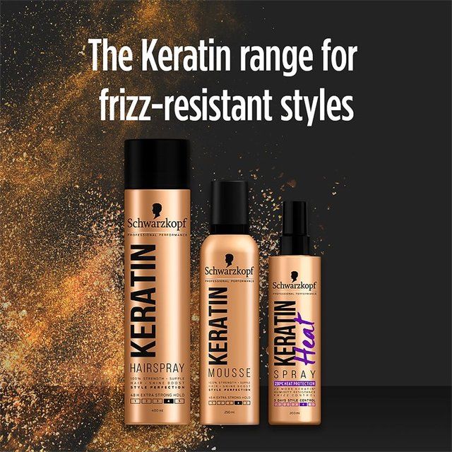 Schwarzkopf Styling Keratin Hair Mousse 250ml