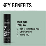 Schwarzkopf Styling Salon Plex Hair Spray 400ml
