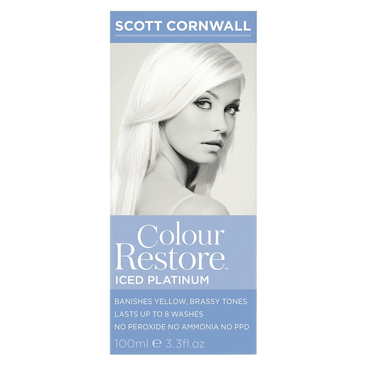 Scott Cornwall Colour Restore Iced Platinum Hair Toner 100ml