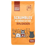 Scrumbles Adults and Seniors Gluten free Chicken Dry Cat Food 2.5kg